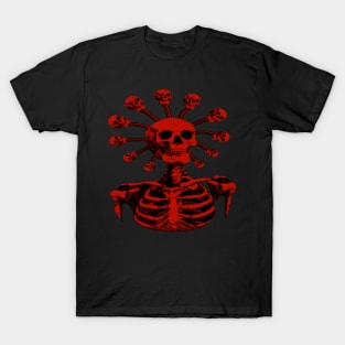 Halloween Queen in Red T-Shirt